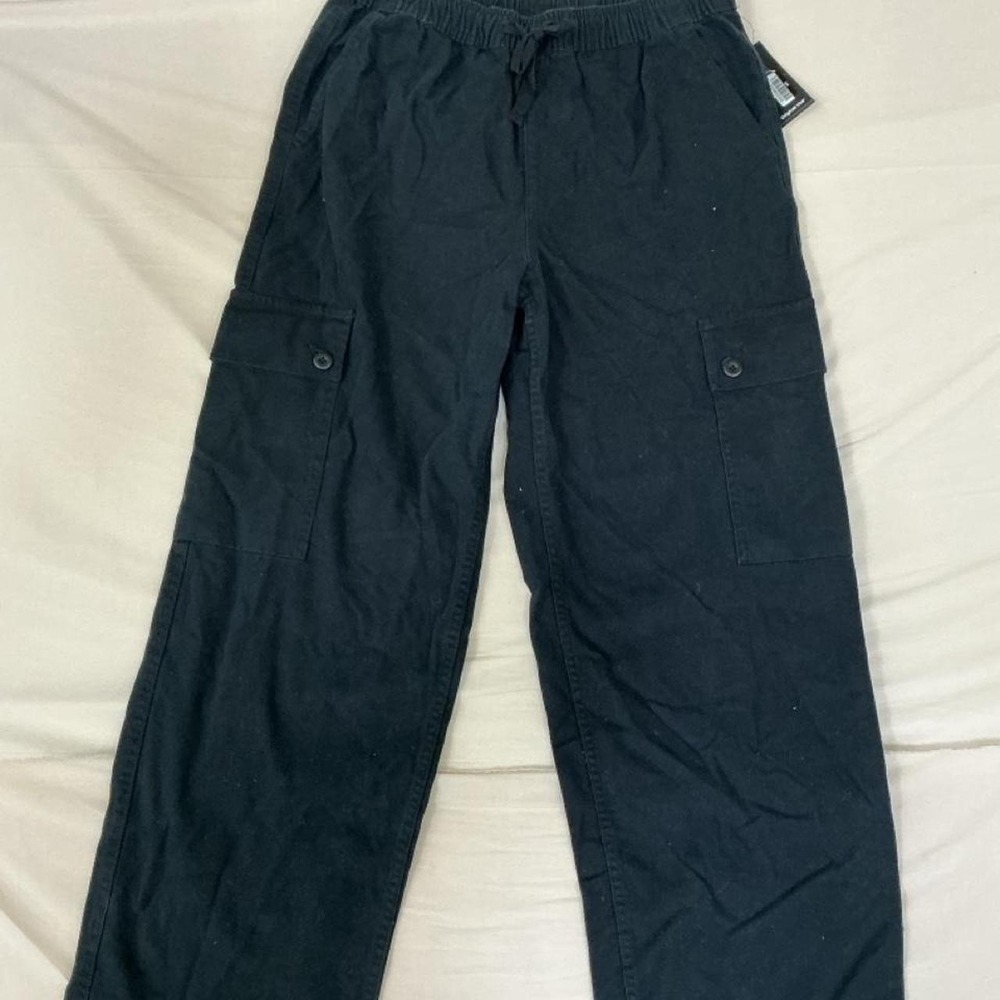Original Use Men's Black Cargo Pants – Size Medium